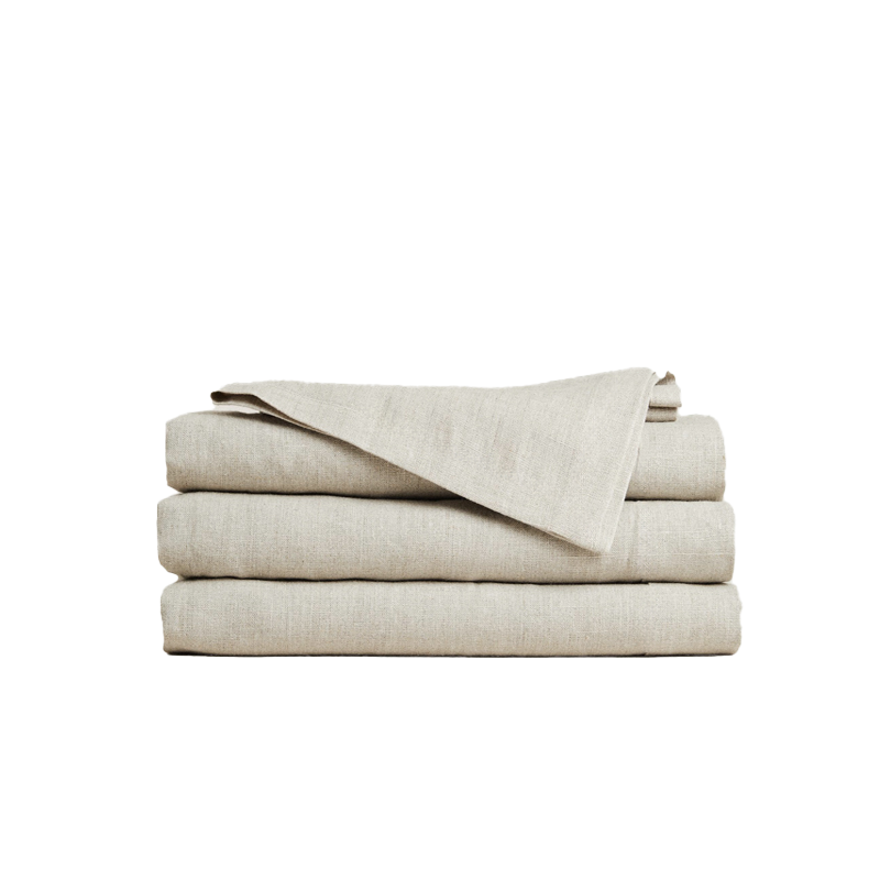 Washed Linen Flat Sheet