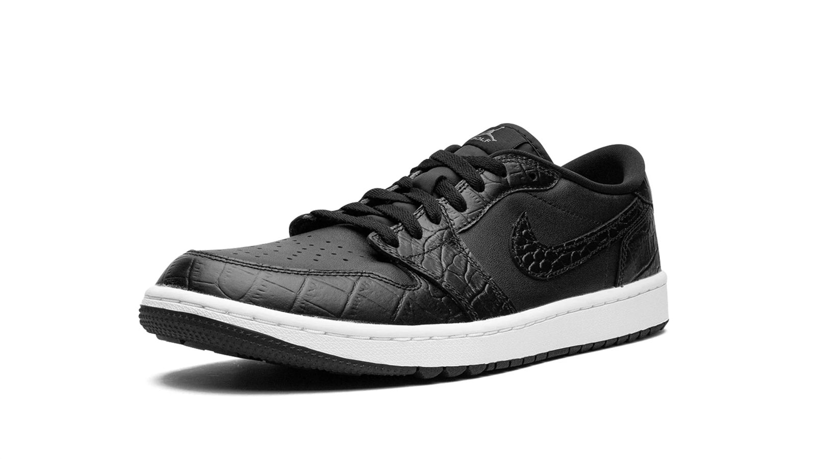 Air Jordan 1 Golf Low "Black Croc"