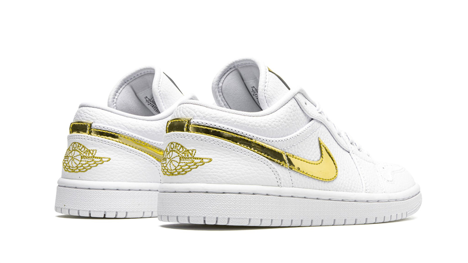 AIR JORDAN 1 LO SE WMNS "White Metallic Gold"