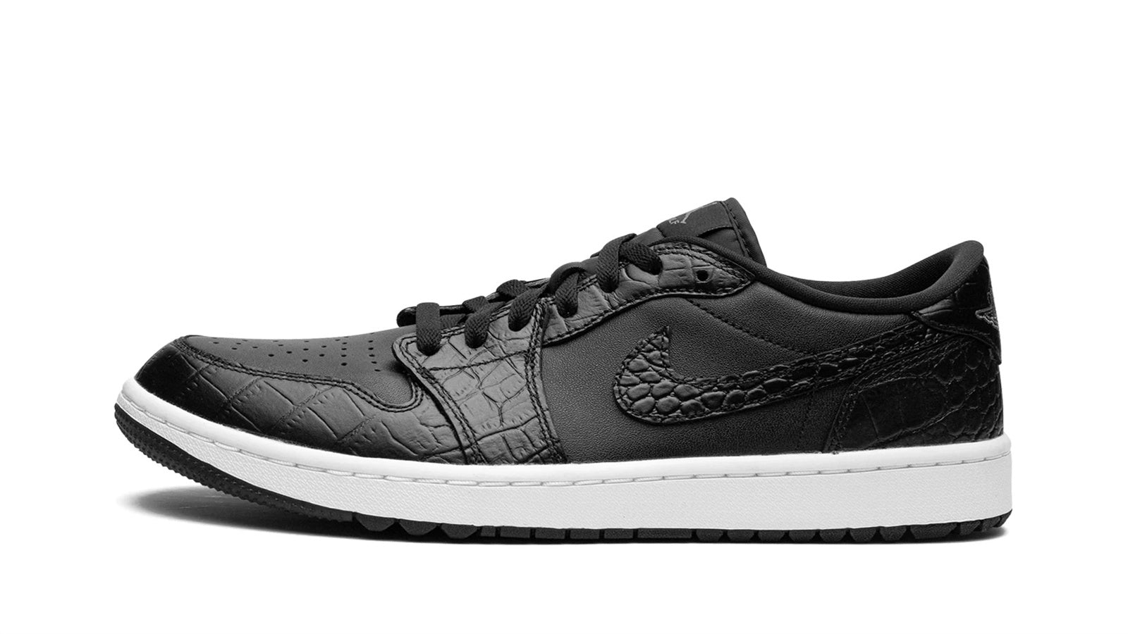 Air Jordan 1 Golf Low "Black Croc"