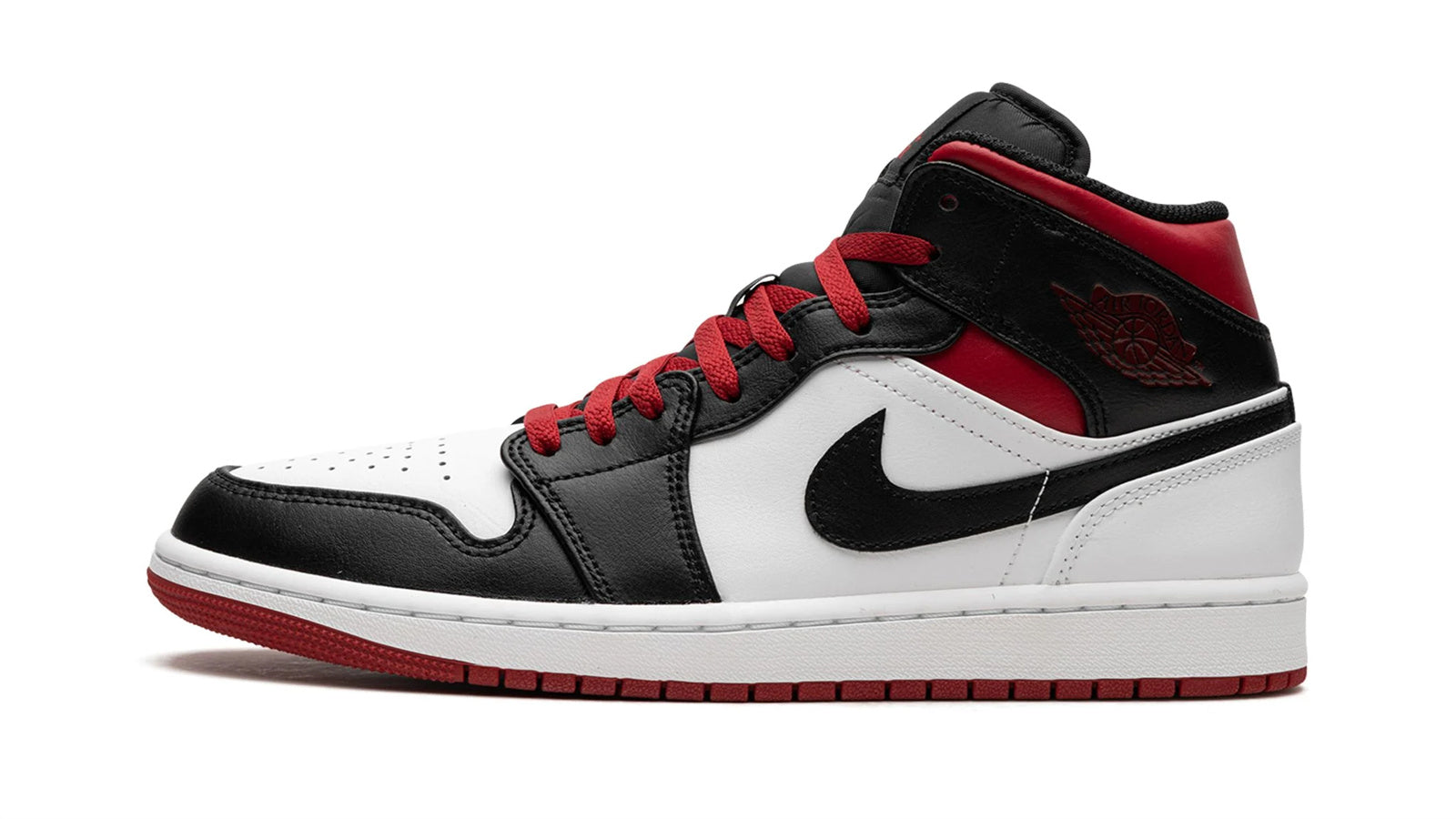 Air Jordan 1 Mid "Gym Red Black Toe"