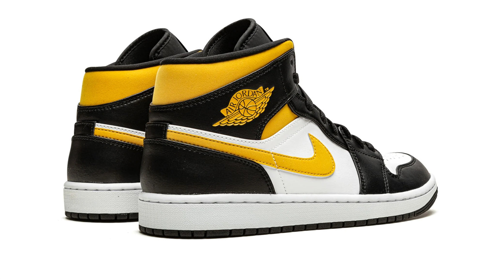 Air Jordan 1 Mid "White / Pollen / Black"