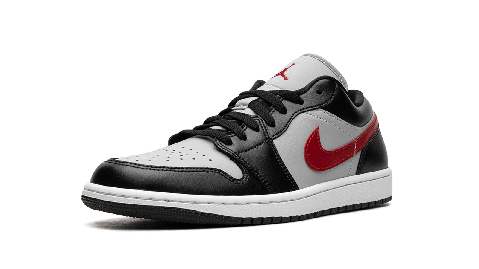 Air Jordan 1 Low WMNS "Black / Grey / Red"