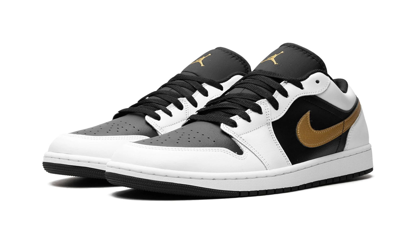 Air Jordan 1 Low "Gold Swoosh"