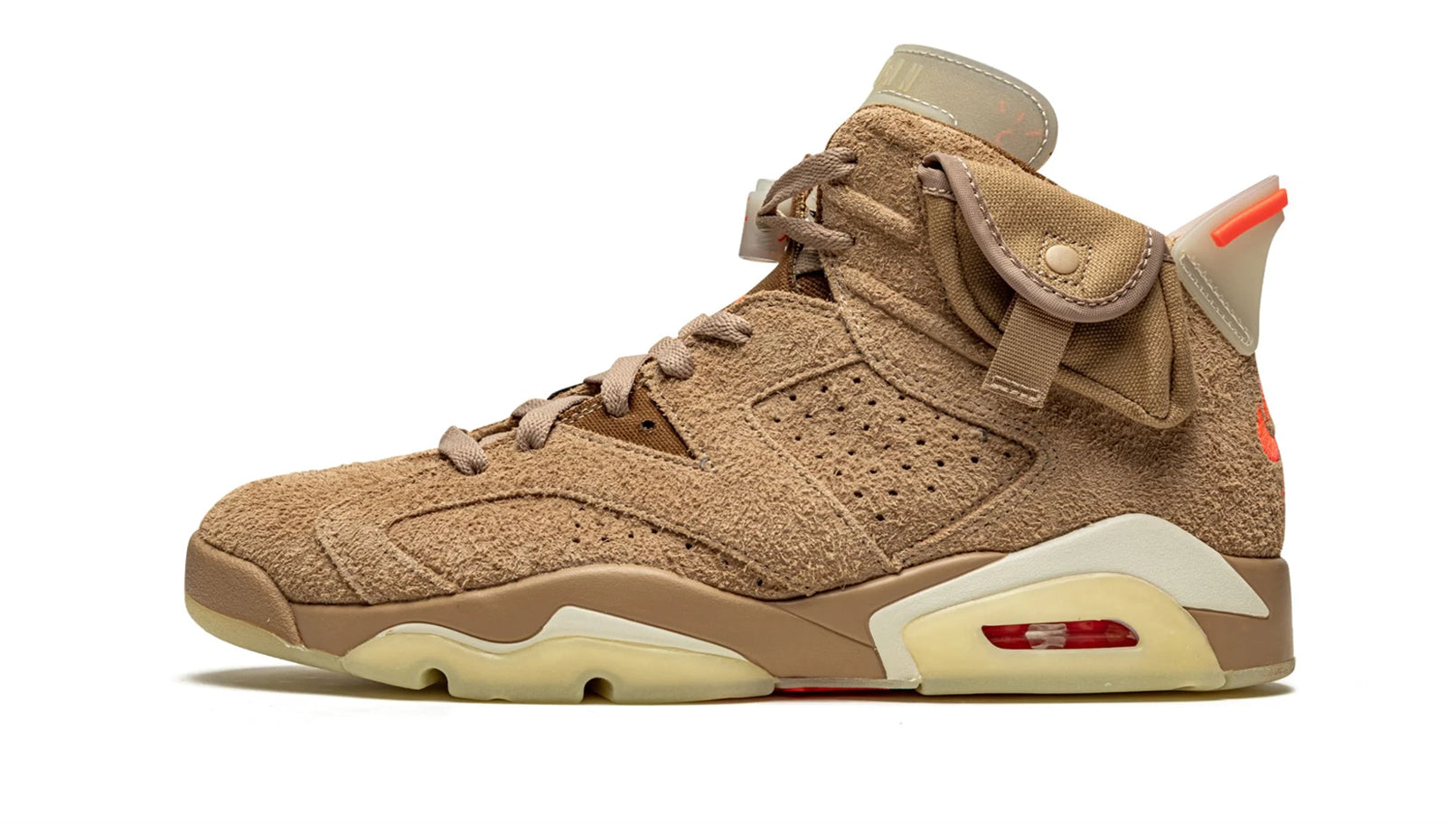 Air Jordan 6 Retro Sample "Travis Scott - British Khaki"